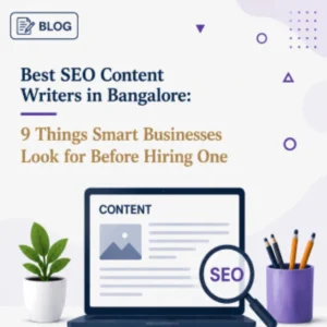 The best SEO content writers in Bangalore understand something that most businesses discover too late your website is not just a digital brochure. 